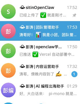 5 个 Telegram Bot 矩阵